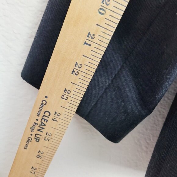 Pendleton Women's Sz 8 Classic Dark Gray Blazer Suit Jacket Virgin Wool Career - Picture 4 of 7